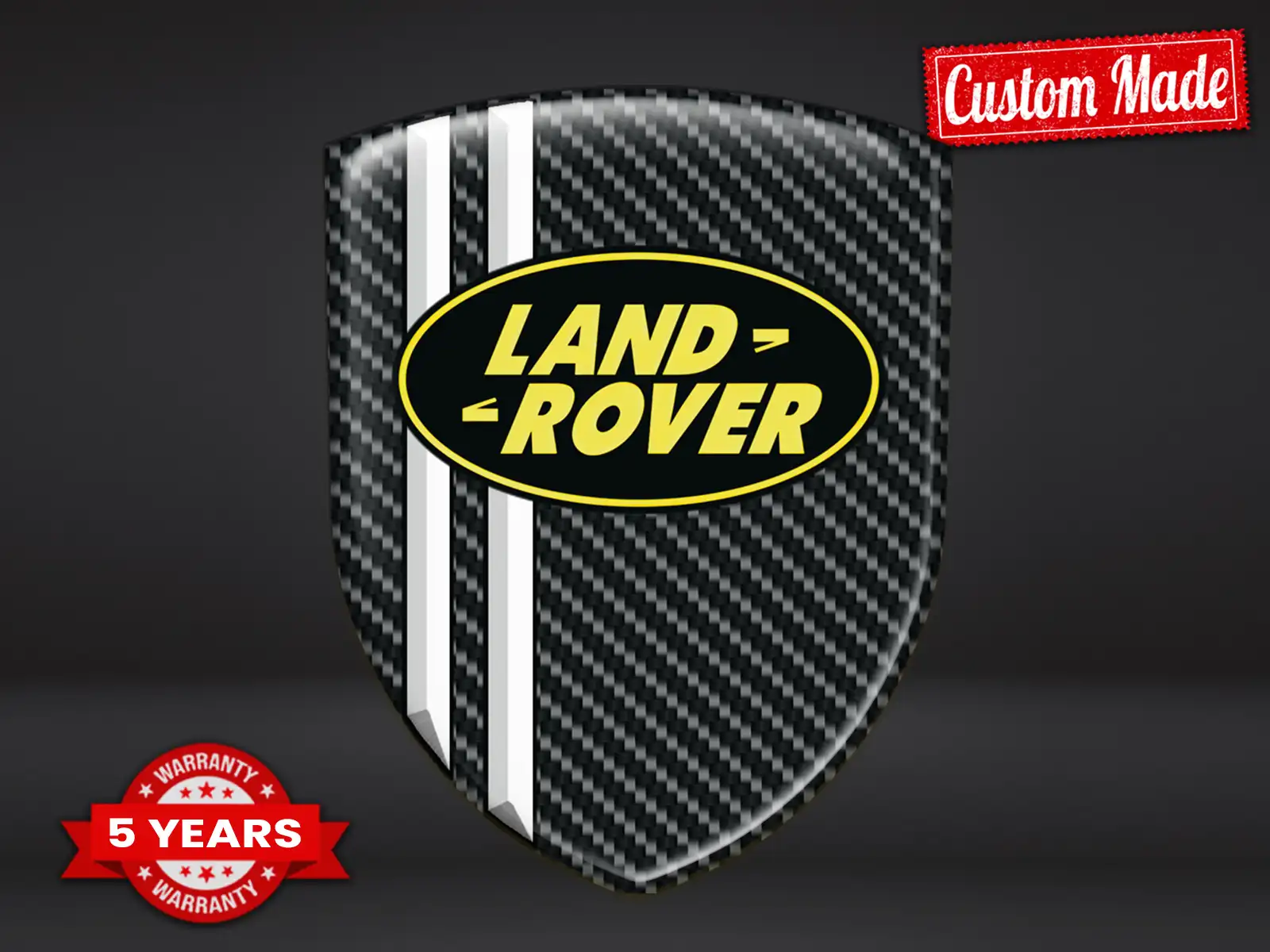 Land Rover Vinylsticker Auto Limitiert Stern Minimalistisch